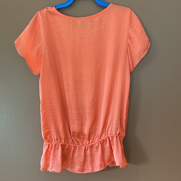 Spence, ladies blouse in size, small in beautiful, vibrant orange. - Picture 2 of 6